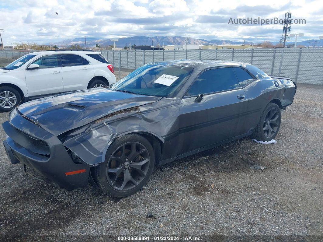 2017 Dodge Challenger Sxt Gray vin: 2C3CDZAG6HH613706