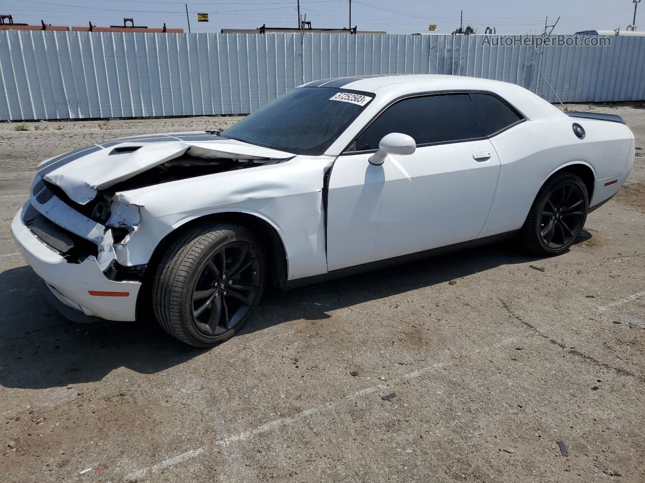 2017 Dodge Challenger Sxt White vin: 2C3CDZAG6HH665675