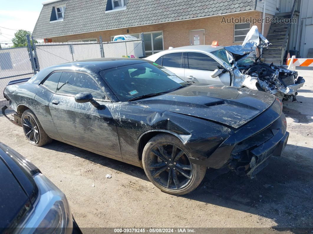 2018 Dodge Challenger Sxt Black vin: 2C3CDZAG6JH288495