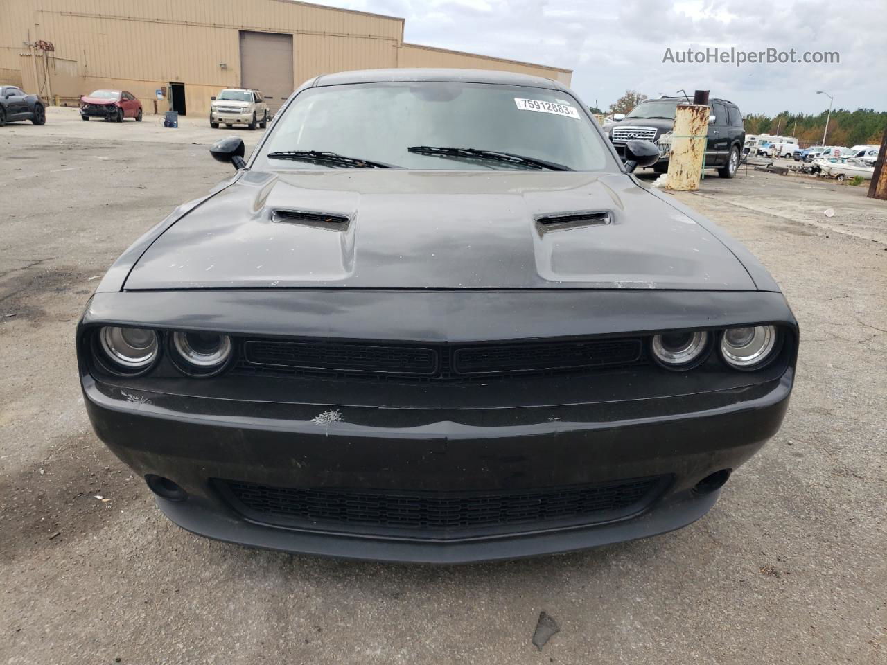 2018 Dodge Challenger Sxt Black vin: 2C3CDZAG6JH321723