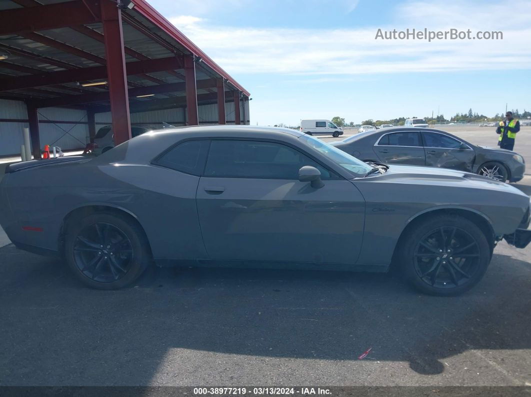 2018 Dodge Challenger Sxt Gray vin: 2C3CDZAG6JH326355