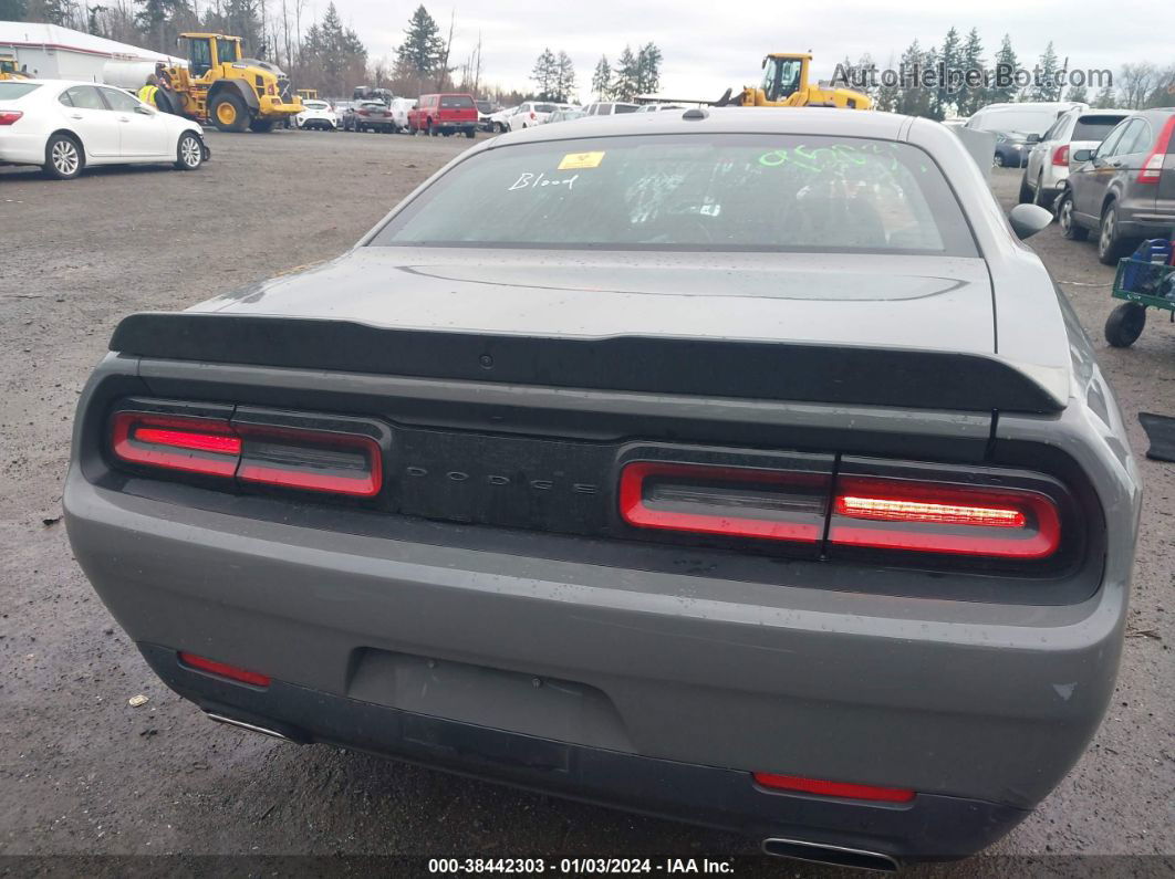 2023 Dodge Challenger Sxt Gray vin: 2C3CDZAG6PH655162