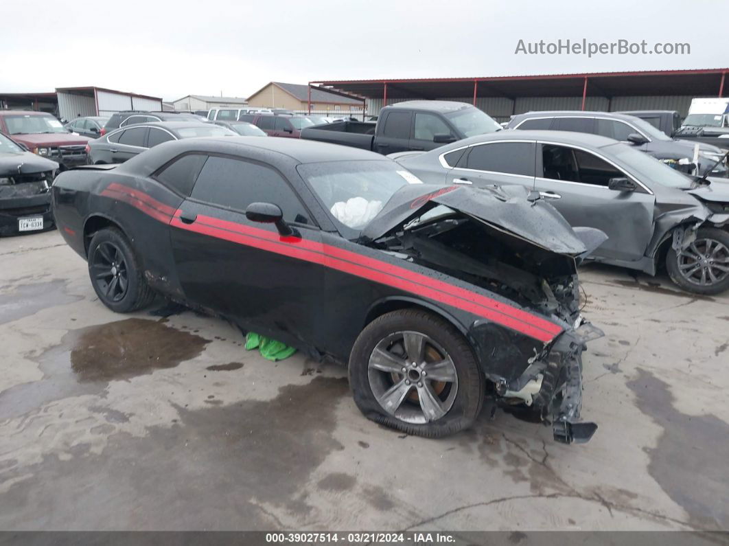 2015 Dodge Challenger Sxt Черный vin: 2C3CDZAG7FH706263