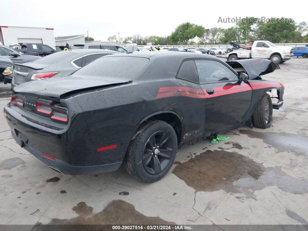 2015 Dodge Challenger Sxt Black vin: 2C3CDZAG7FH706263