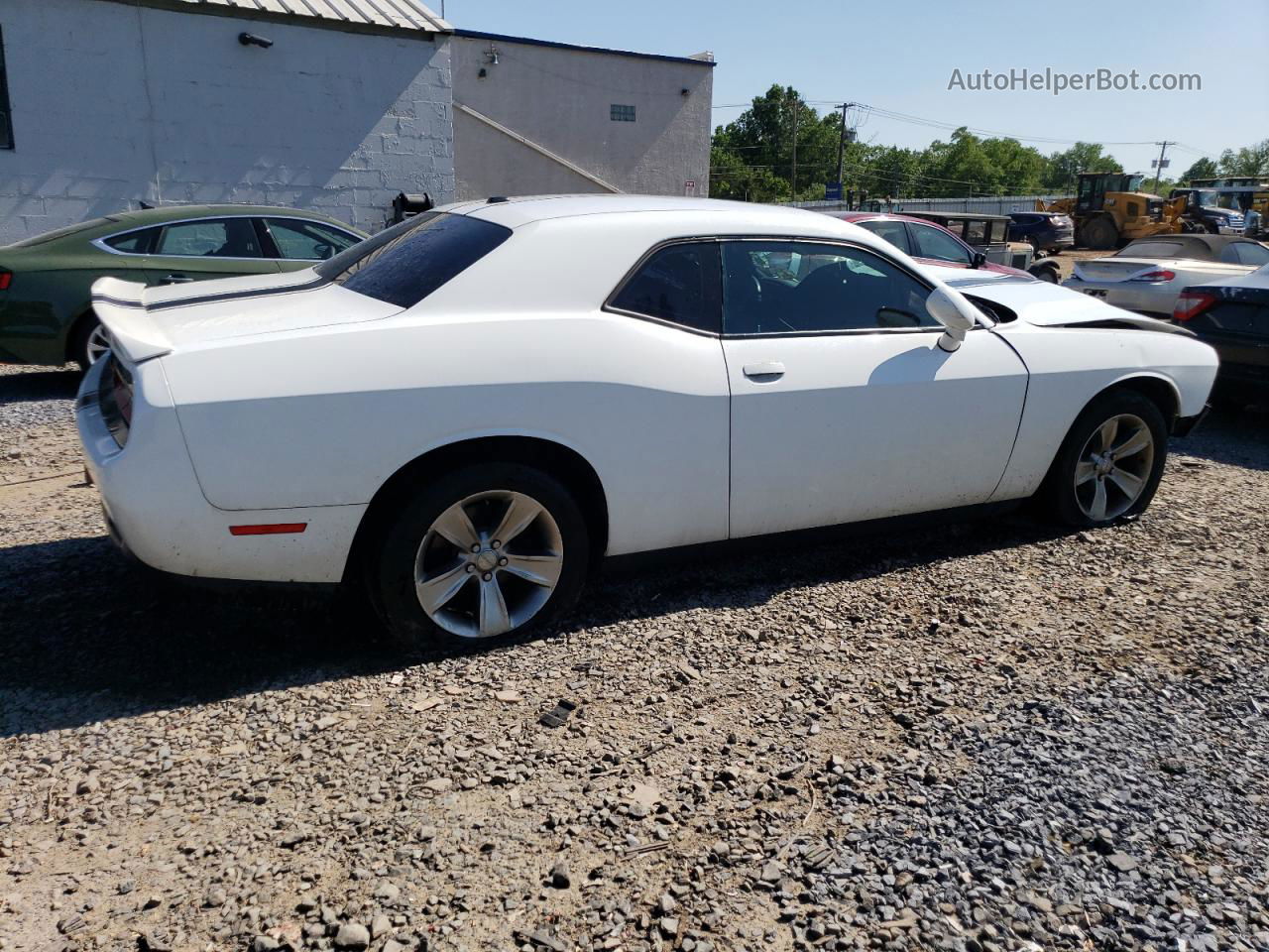 2015 Dodge Challenger Sxt White vin: 2C3CDZAG7FH764048