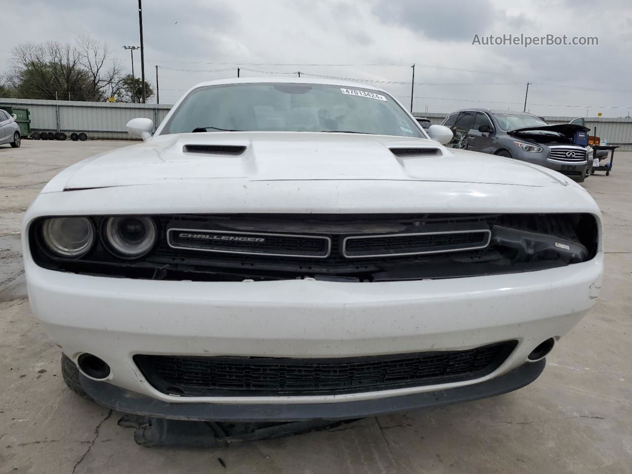 2015 Dodge Challenger Sxt Белый vin: 2C3CDZAG7FH775437