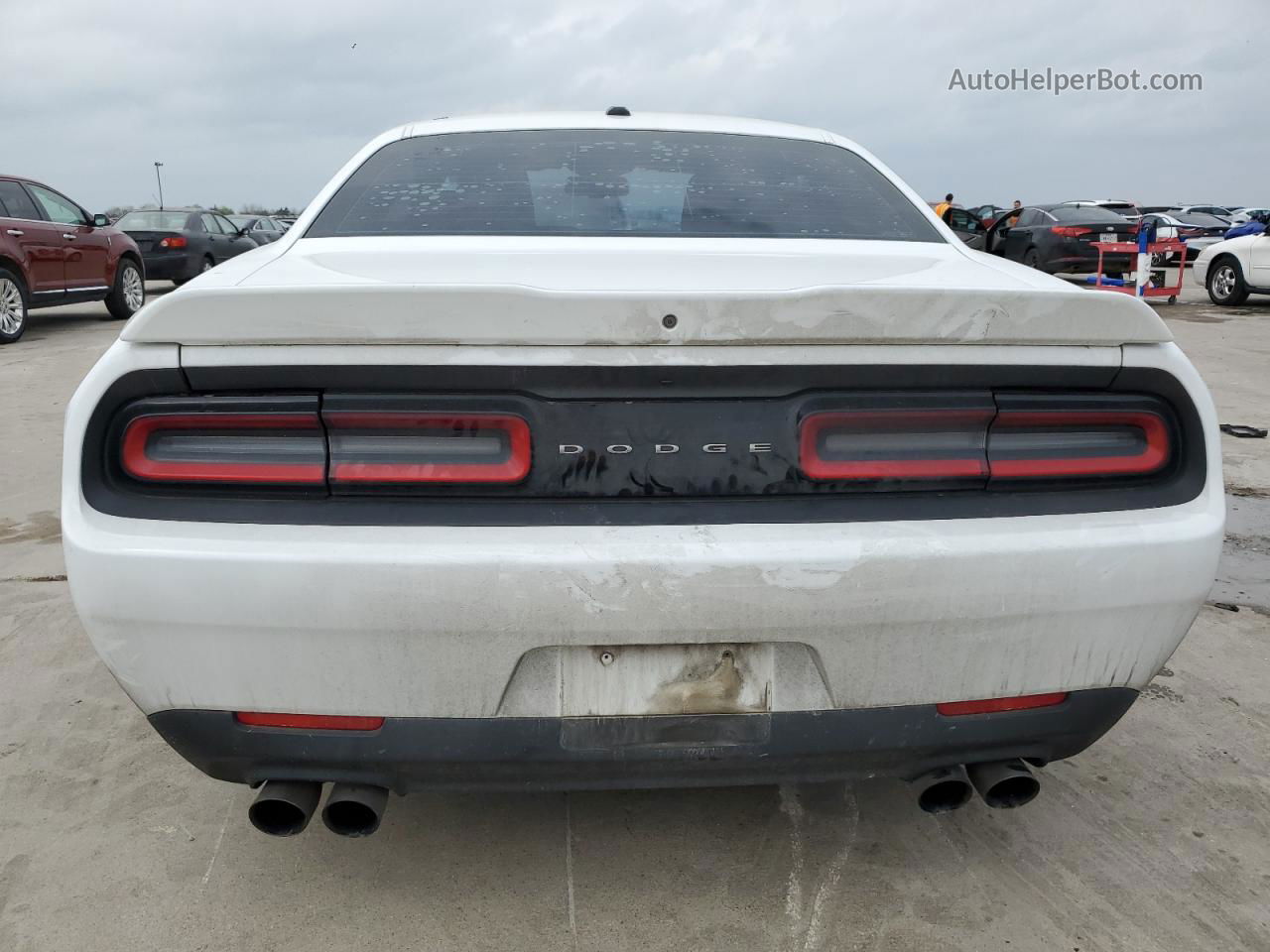 2015 Dodge Challenger Sxt White vin: 2C3CDZAG7FH775437