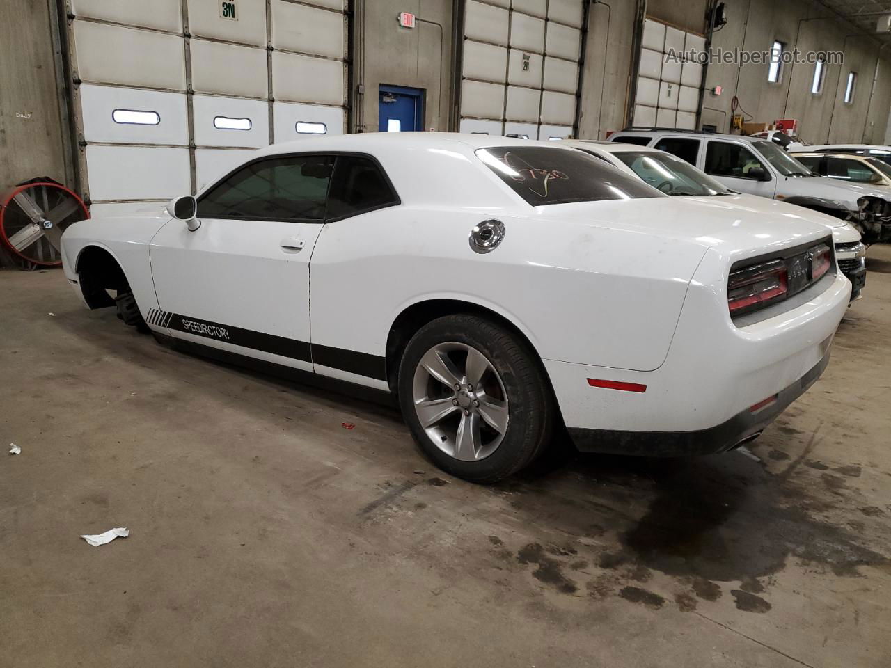 2015 Dodge Challenger Sxt White vin: 2C3CDZAG7FH793940