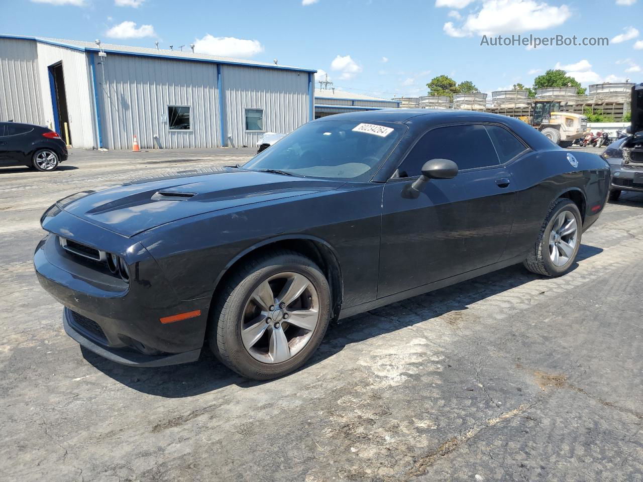 2015 Dodge Challenger Sxt Black vin: 2C3CDZAG7FH798572