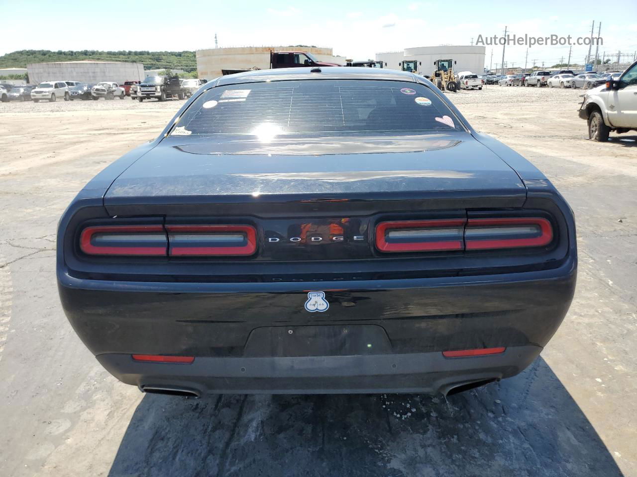 2015 Dodge Challenger Sxt Черный vin: 2C3CDZAG7FH798572