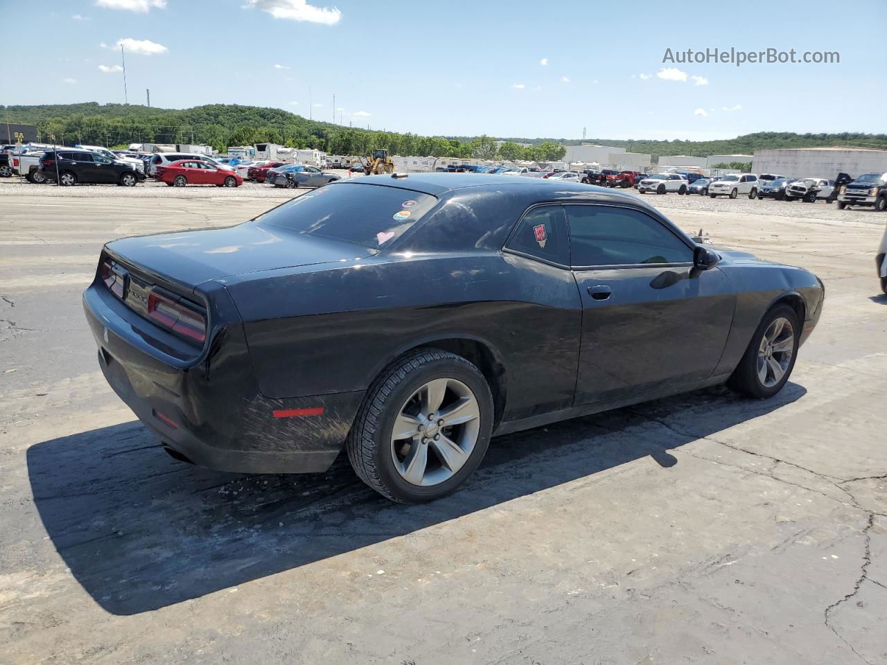 2015 Dodge Challenger Sxt Black vin: 2C3CDZAG7FH798572