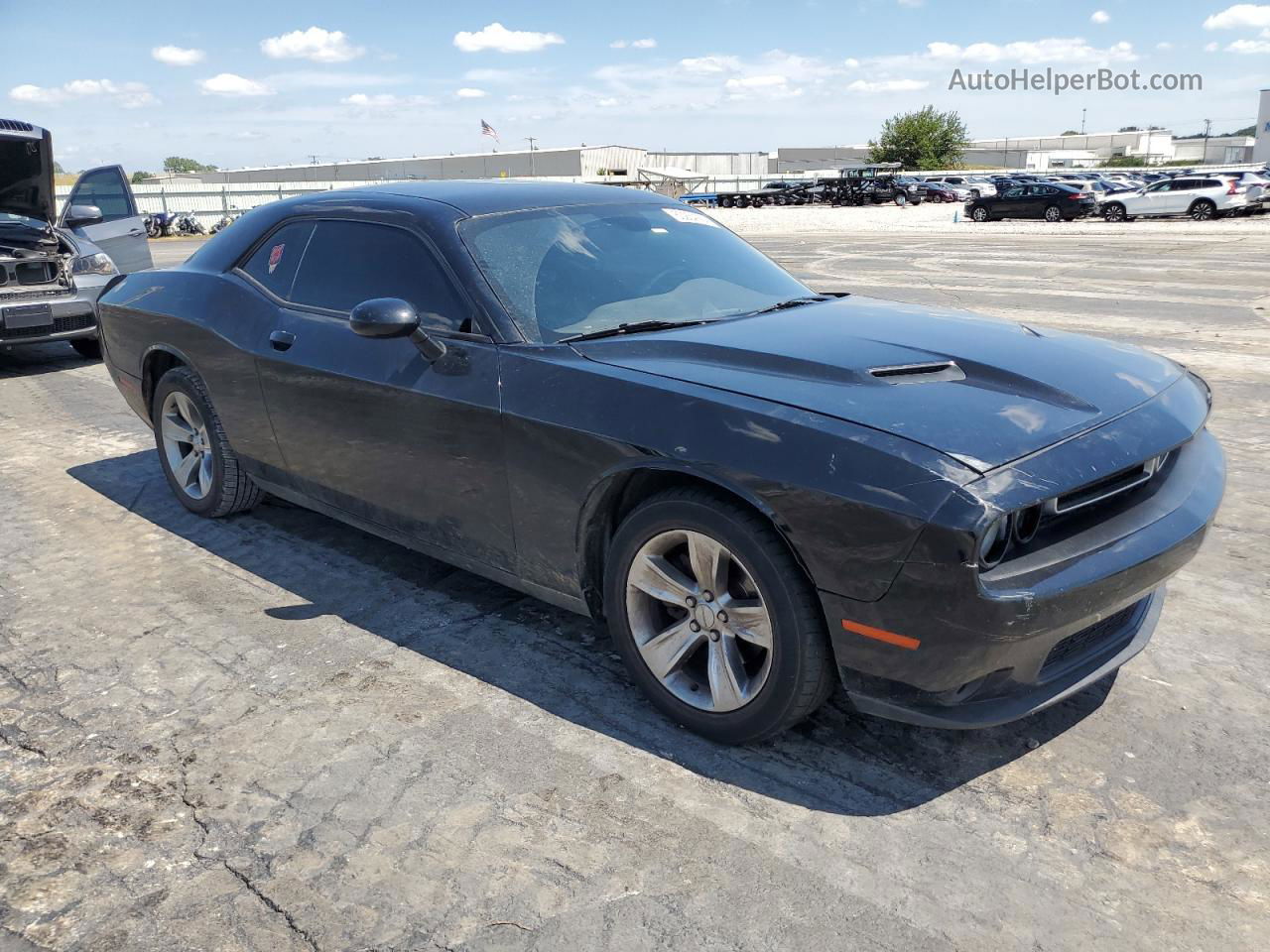 2015 Dodge Challenger Sxt Черный vin: 2C3CDZAG7FH798572