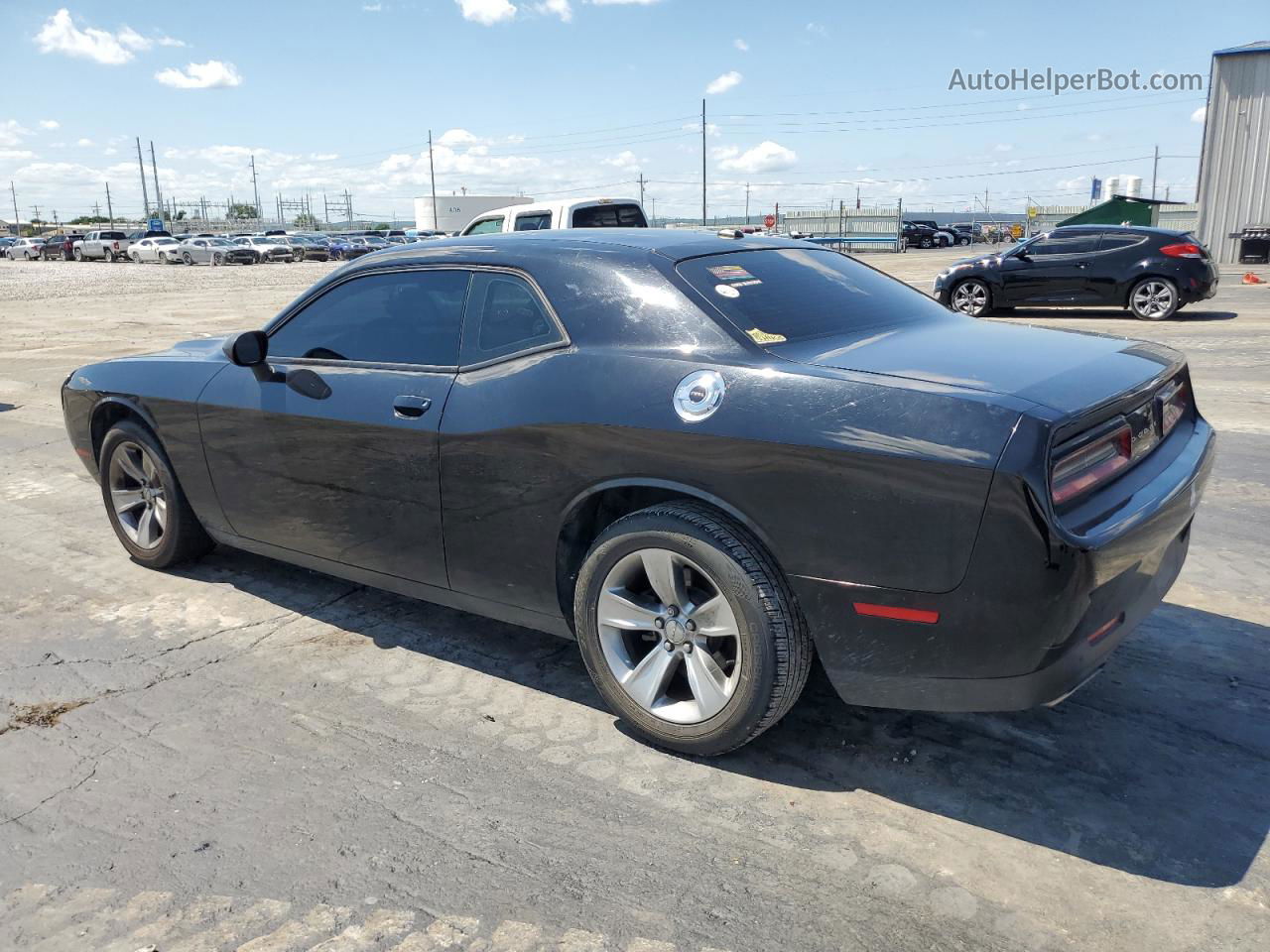 2015 Dodge Challenger Sxt Черный vin: 2C3CDZAG7FH798572