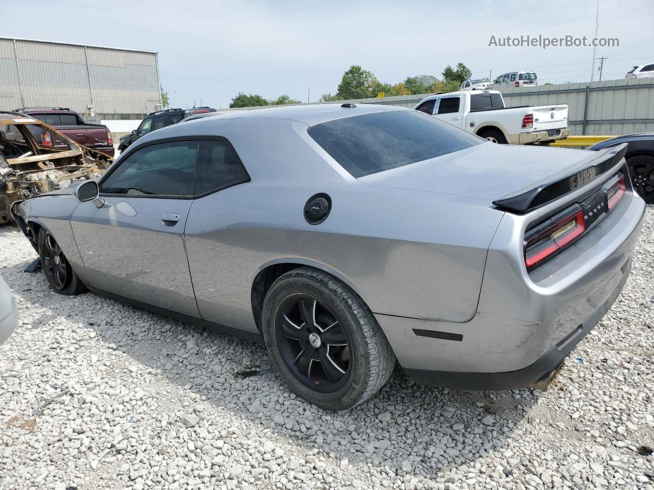 2015 Dodge Challenger Sxt Серебряный vin: 2C3CDZAG7FH878146