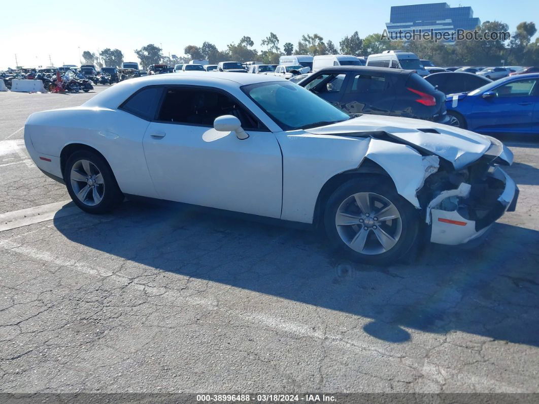 2015 Dodge Challenger Sxt White vin: 2C3CDZAG7FH913459