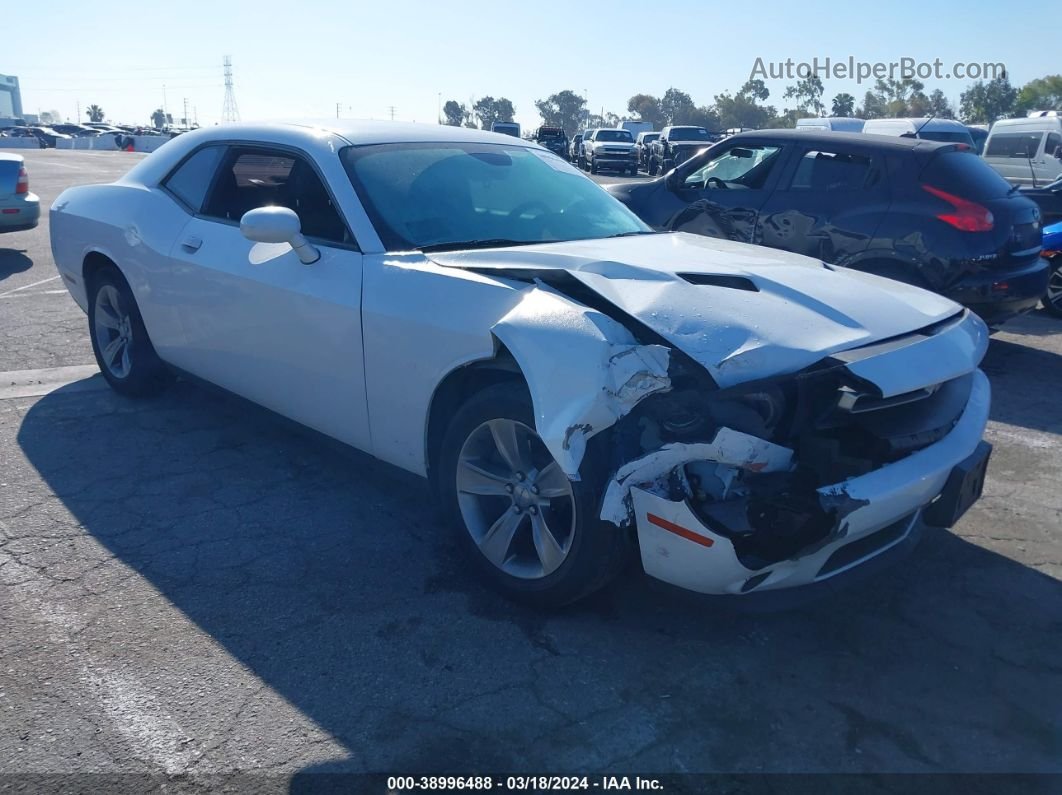 2015 Dodge Challenger Sxt White vin: 2C3CDZAG7FH913459