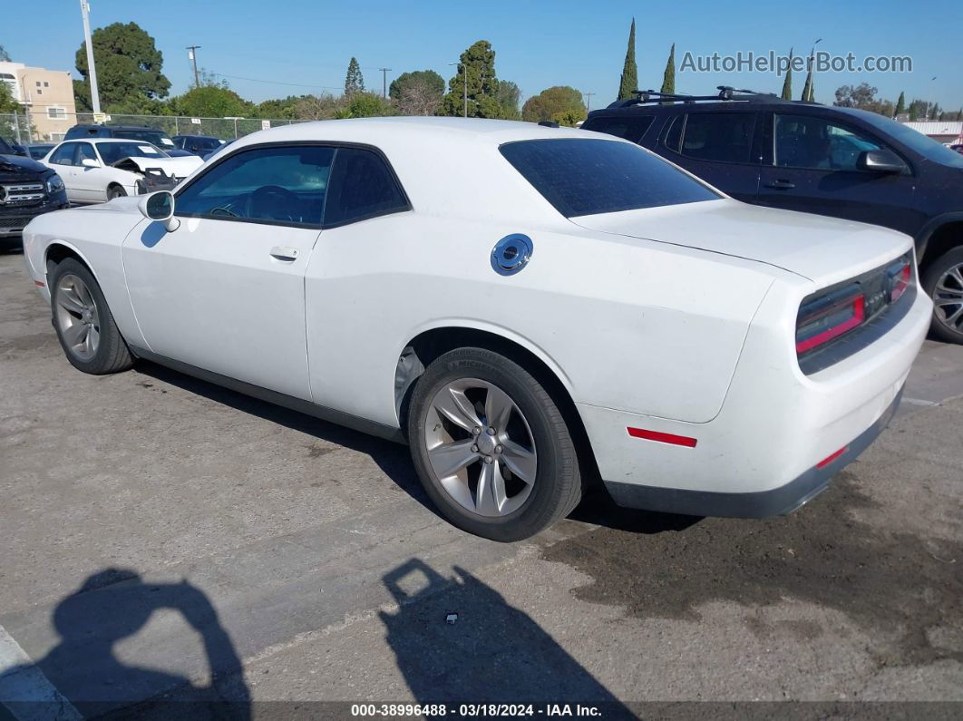 2015 Dodge Challenger Sxt White vin: 2C3CDZAG7FH913459