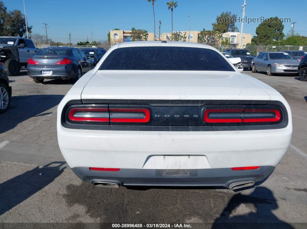 2015 Dodge Challenger Sxt White vin: 2C3CDZAG7FH913459