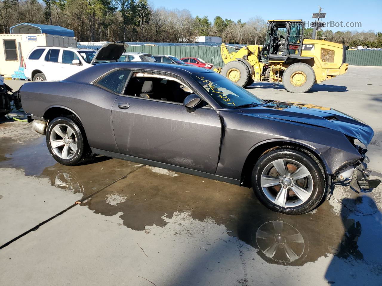 2016 Dodge Challenger Sxt Black vin: 2C3CDZAG7GH177527