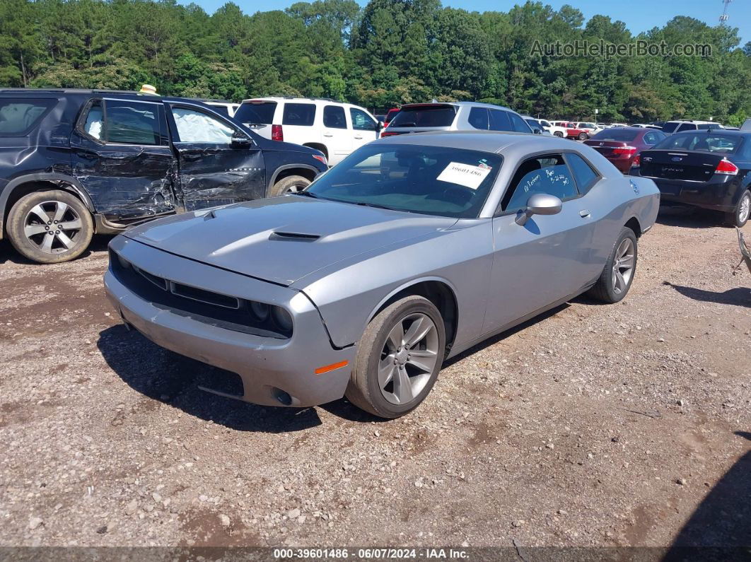 2016 Dodge Challenger Sxt Silver vin: 2C3CDZAG7GH177561