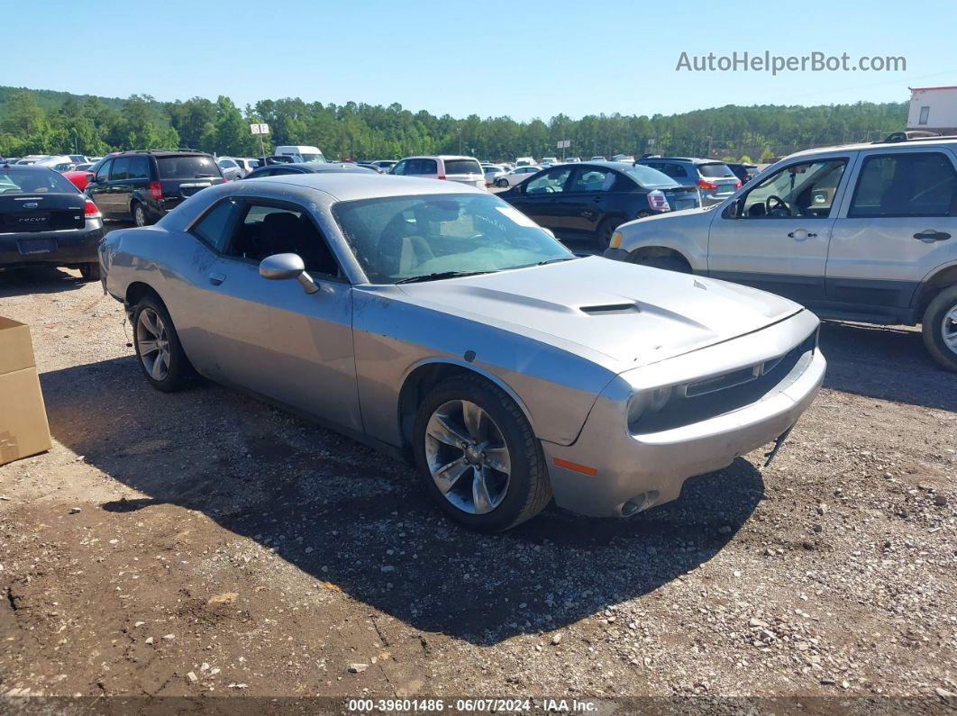 2016 Dodge Challenger Sxt Silver vin: 2C3CDZAG7GH177561