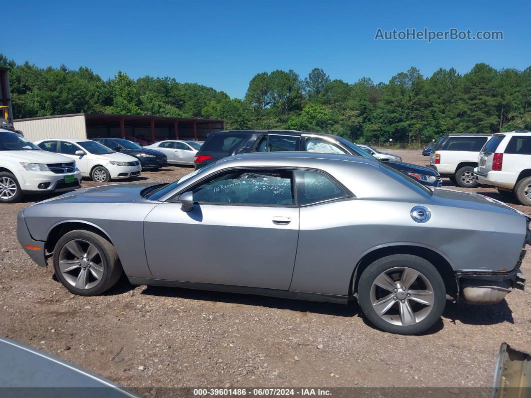 2016 Dodge Challenger Sxt Silver vin: 2C3CDZAG7GH177561