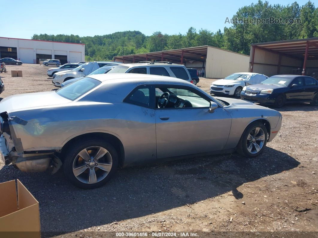 2016 Dodge Challenger Sxt Silver vin: 2C3CDZAG7GH177561