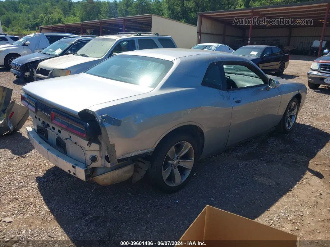 2016 Dodge Challenger Sxt Silver vin: 2C3CDZAG7GH177561