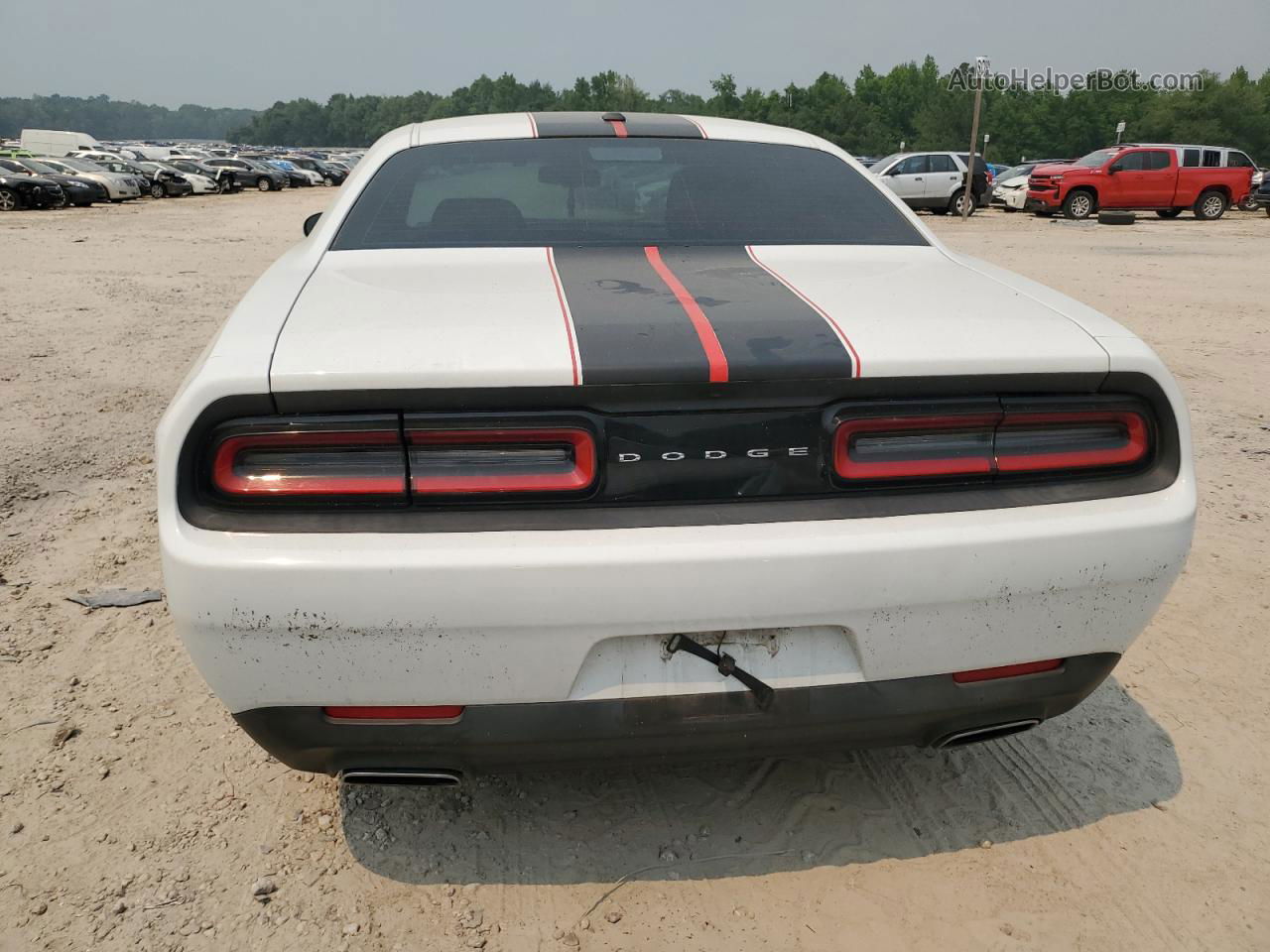 2016 Dodge Challenger Sxt White vin: 2C3CDZAG7GH209540