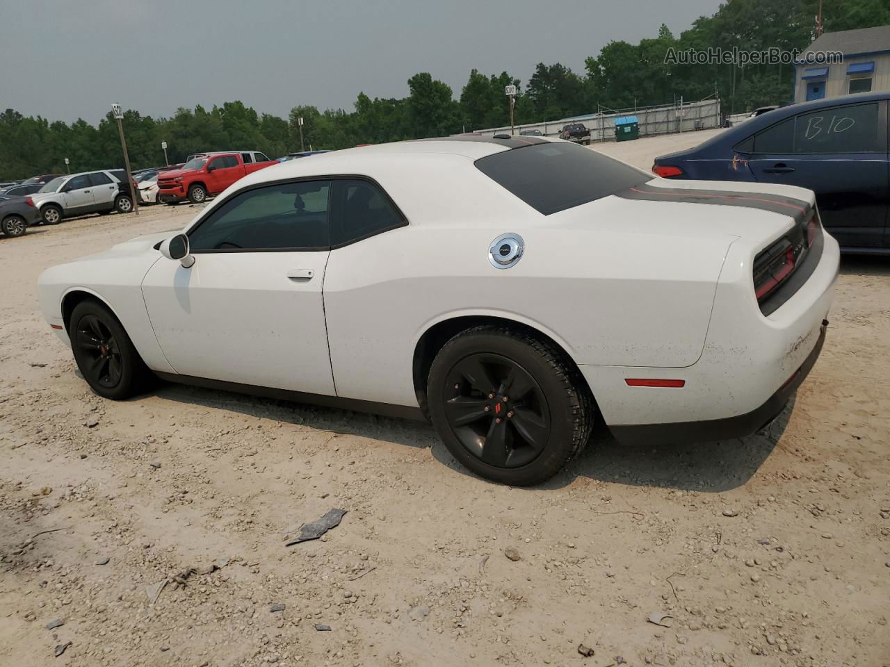 2016 Dodge Challenger Sxt White vin: 2C3CDZAG7GH209540