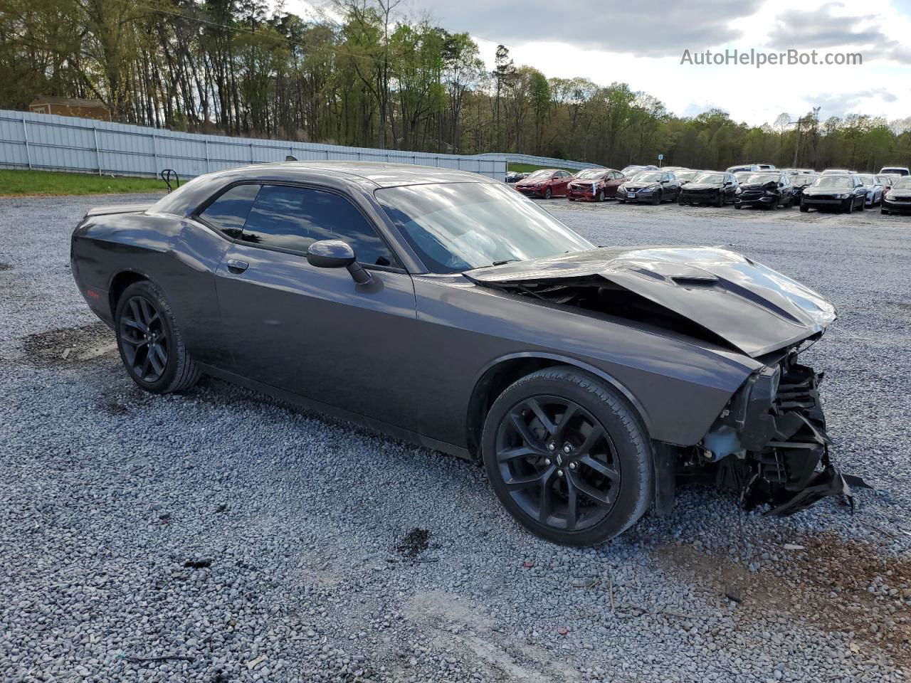 2016 Dodge Challenger Sxt Черный vin: 2C3CDZAG7GH218061