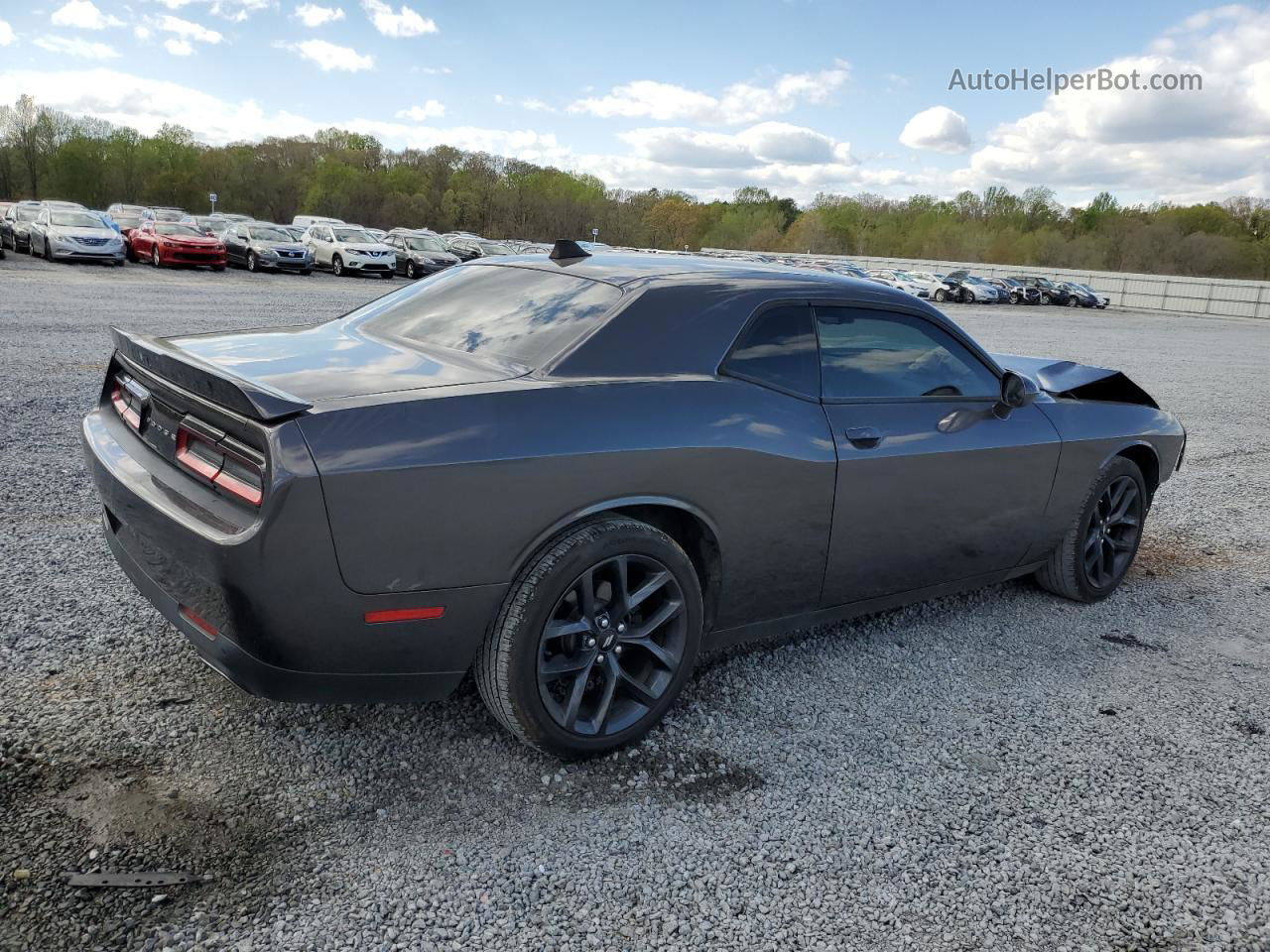 2016 Dodge Challenger Sxt Черный vin: 2C3CDZAG7GH218061