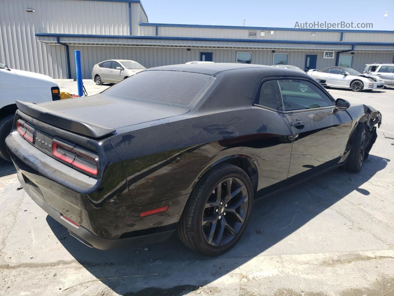 2016 Dodge Challenger Sxt Black vin: 2C3CDZAG7GH316961