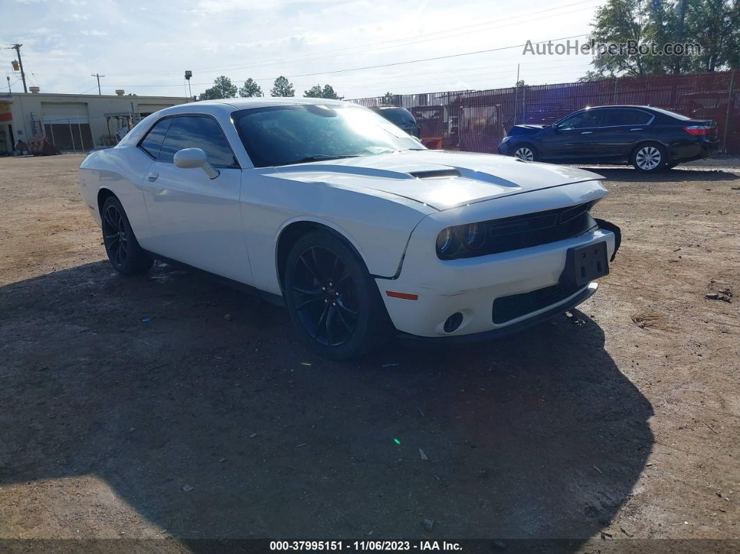 2016 Dodge Challenger Sxt Plus White vin: 2C3CDZAG7GH323005