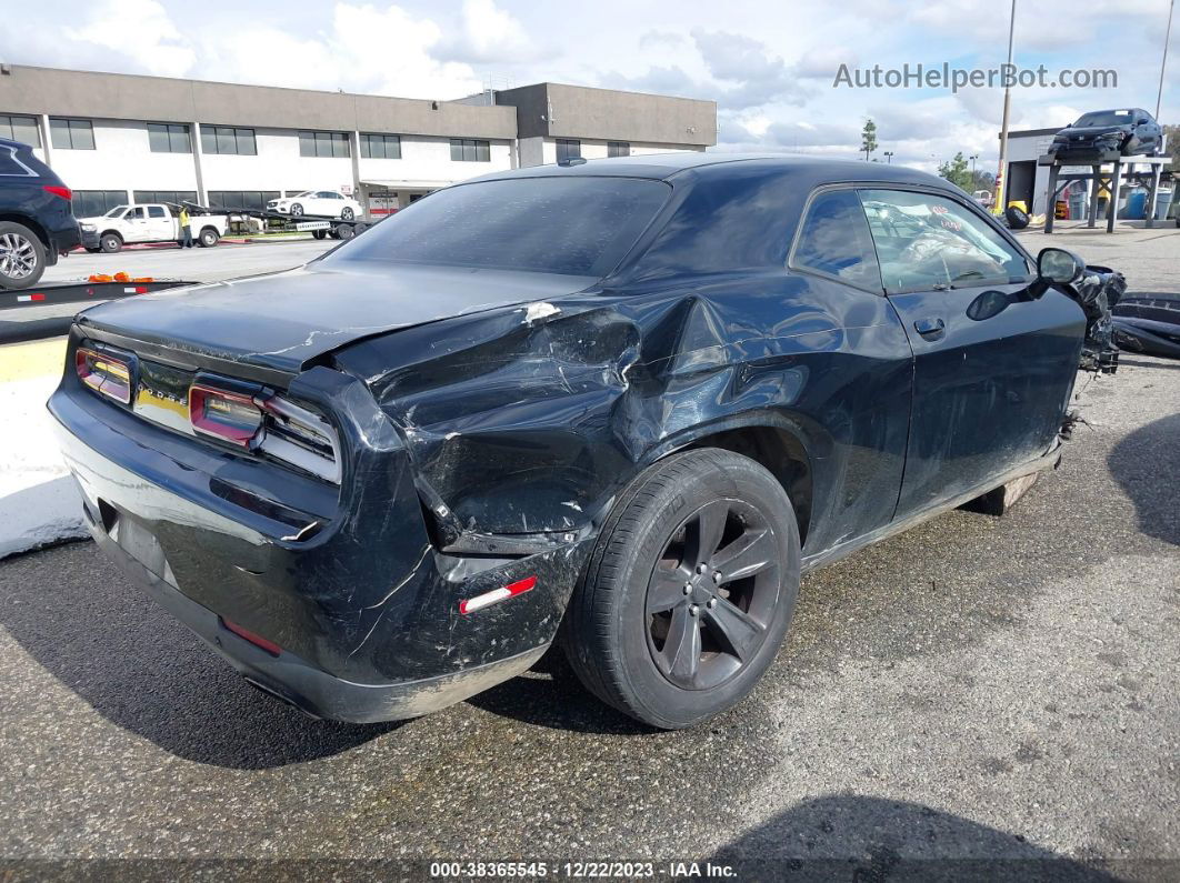 2016 Dodge Challenger Sxt Black vin: 2C3CDZAG7GH353945