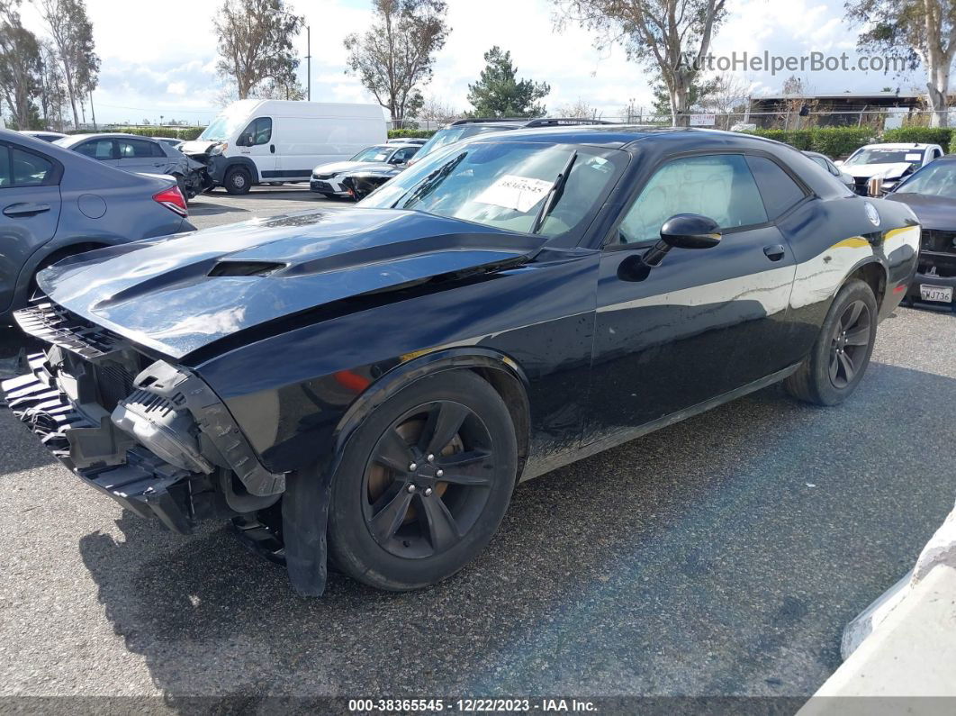 2016 Dodge Challenger Sxt Black vin: 2C3CDZAG7GH353945