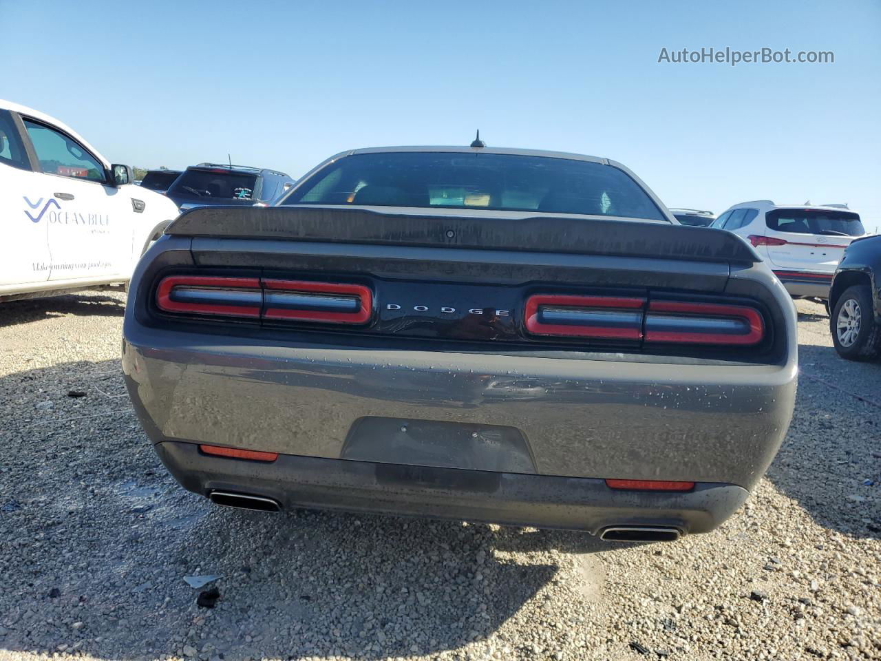 2017 Dodge Challenger Sxt Gray vin: 2C3CDZAG7HH519091