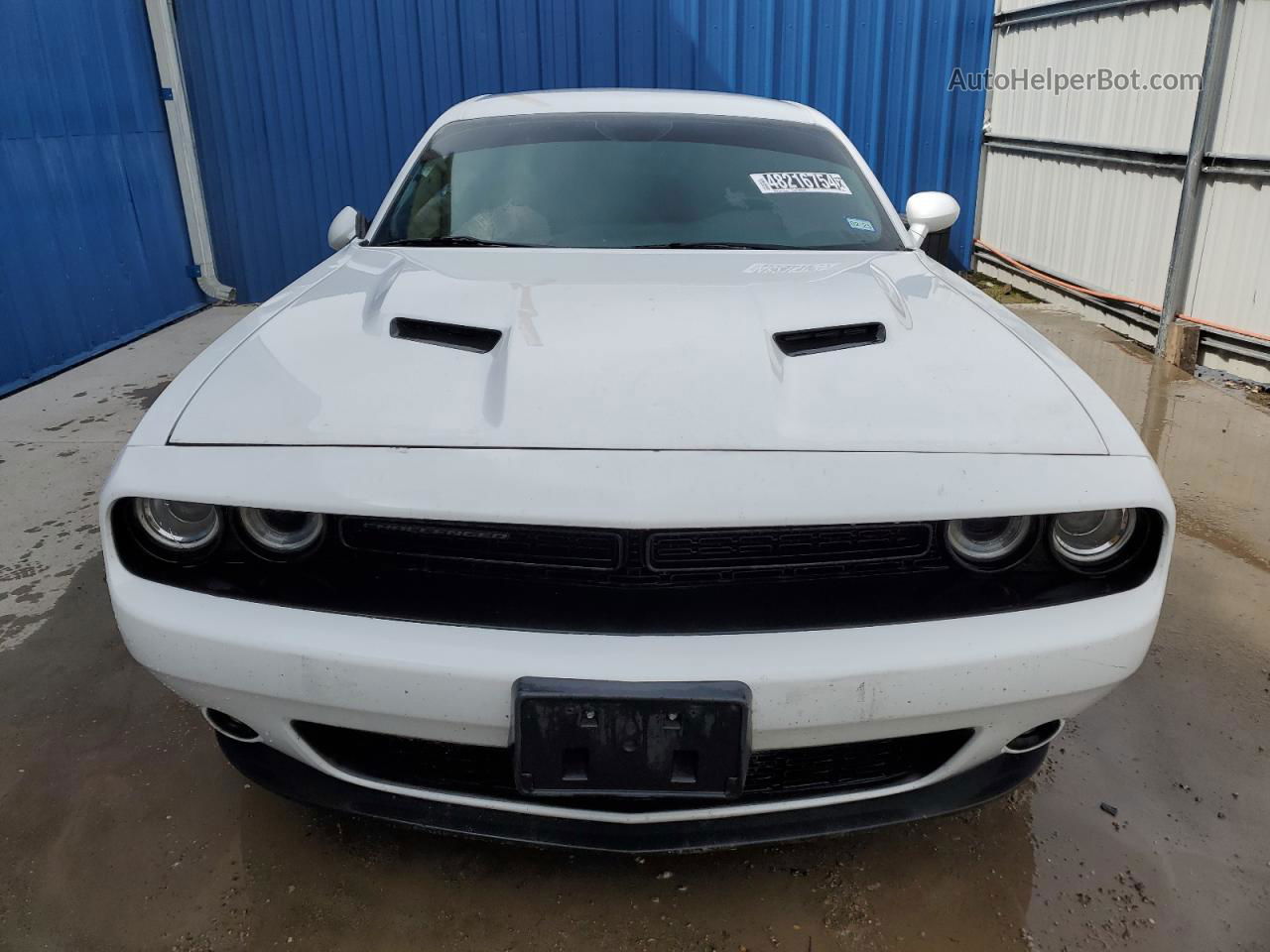 2017 Dodge Challenger Sxt White vin: 2C3CDZAG7HH531953