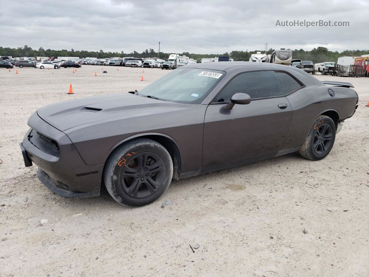 2017 Dodge Challenger Sxt Серый vin: 2C3CDZAG7HH539292