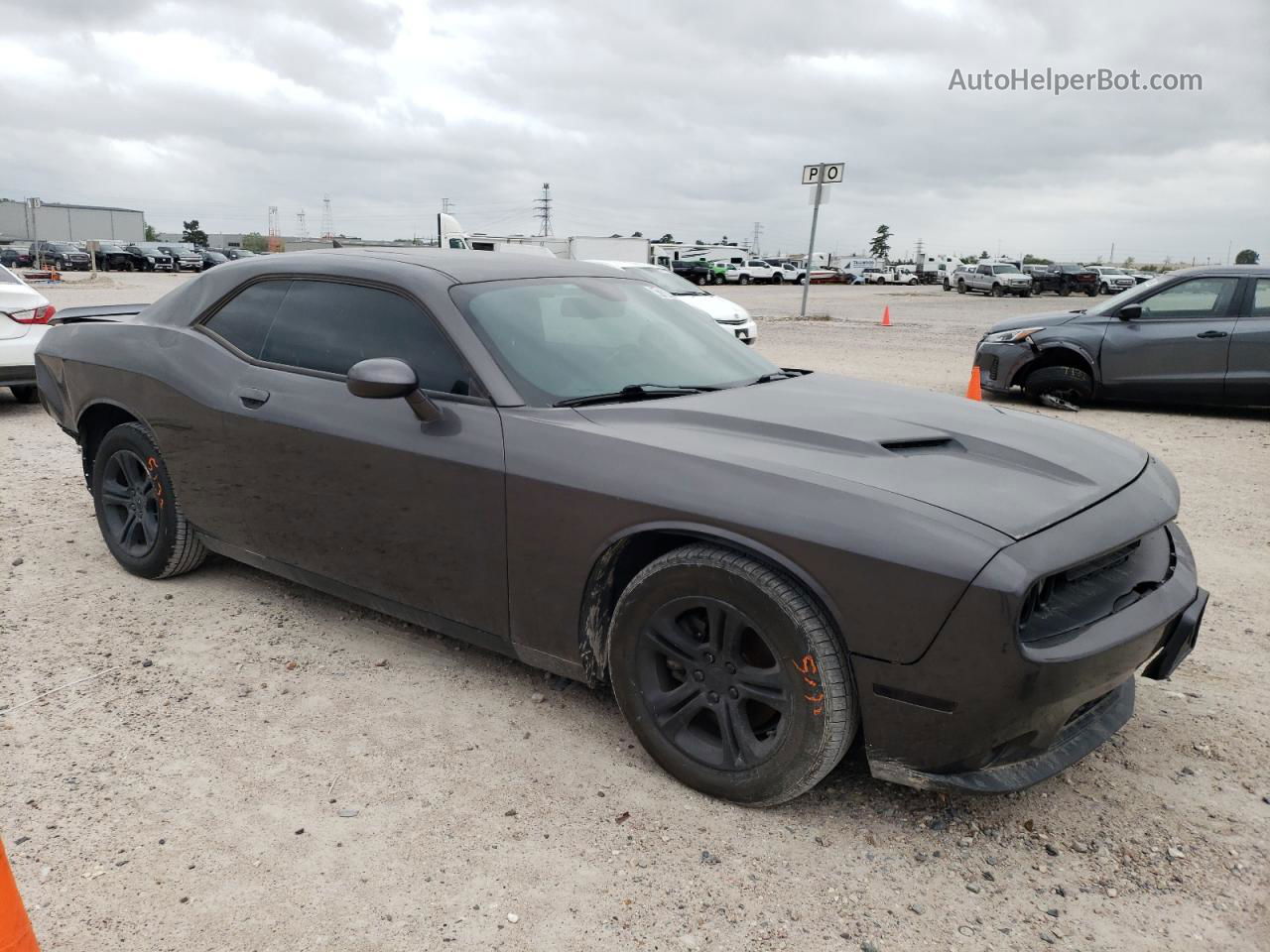 2017 Dodge Challenger Sxt Серый vin: 2C3CDZAG7HH539292