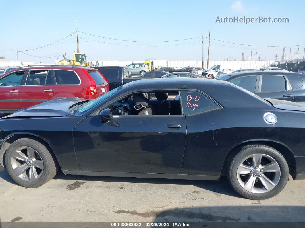 2017 Dodge Challenger Sxt Black vin: 2C3CDZAG7HH572678