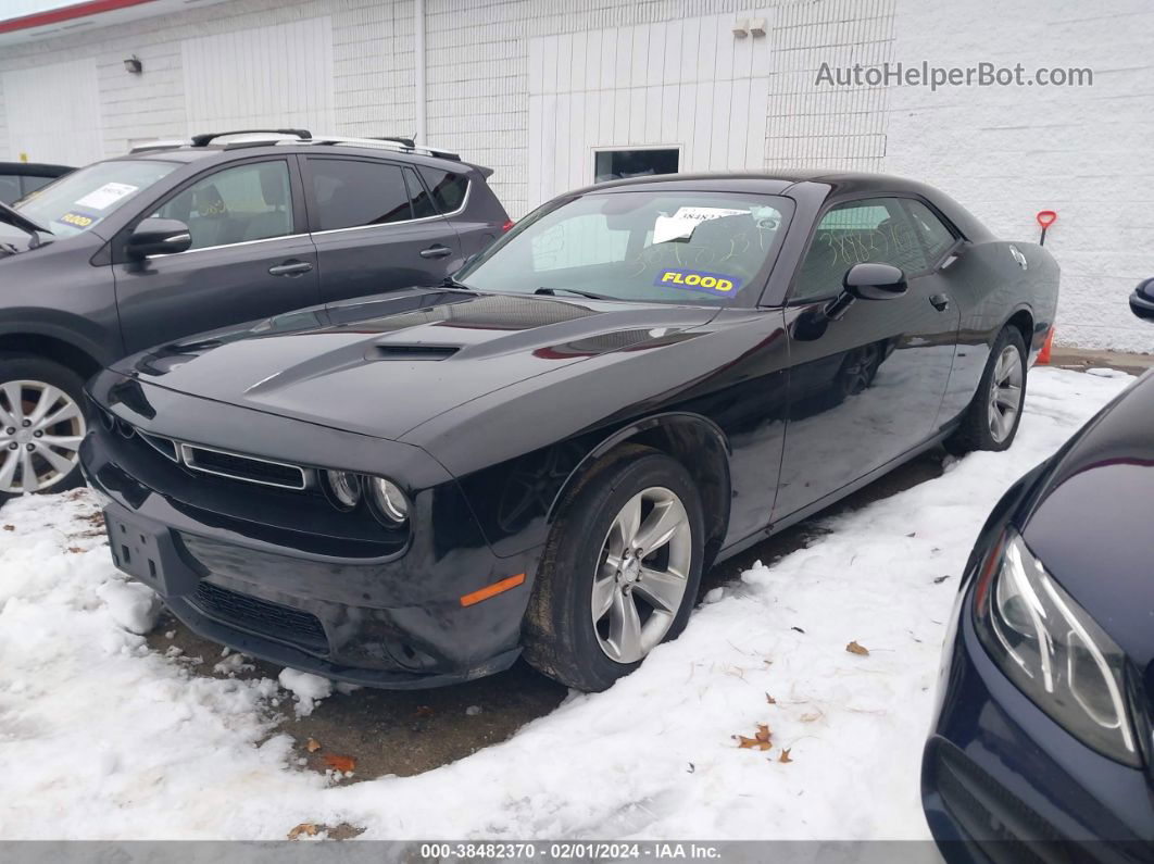 2017 Dodge Challenger Sxt Черный vin: 2C3CDZAG7HH598259