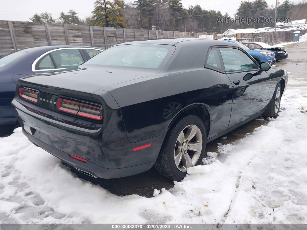 2017 Dodge Challenger Sxt Черный vin: 2C3CDZAG7HH598259