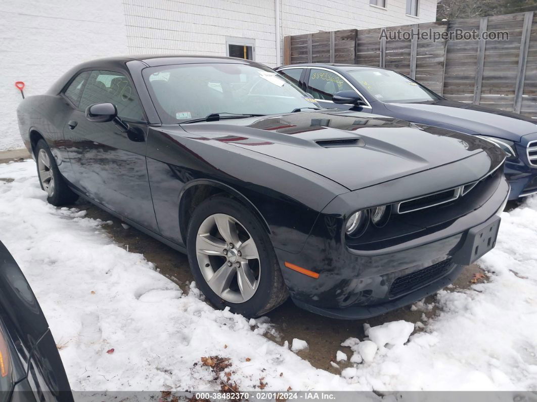 2017 Dodge Challenger Sxt Черный vin: 2C3CDZAG7HH598259