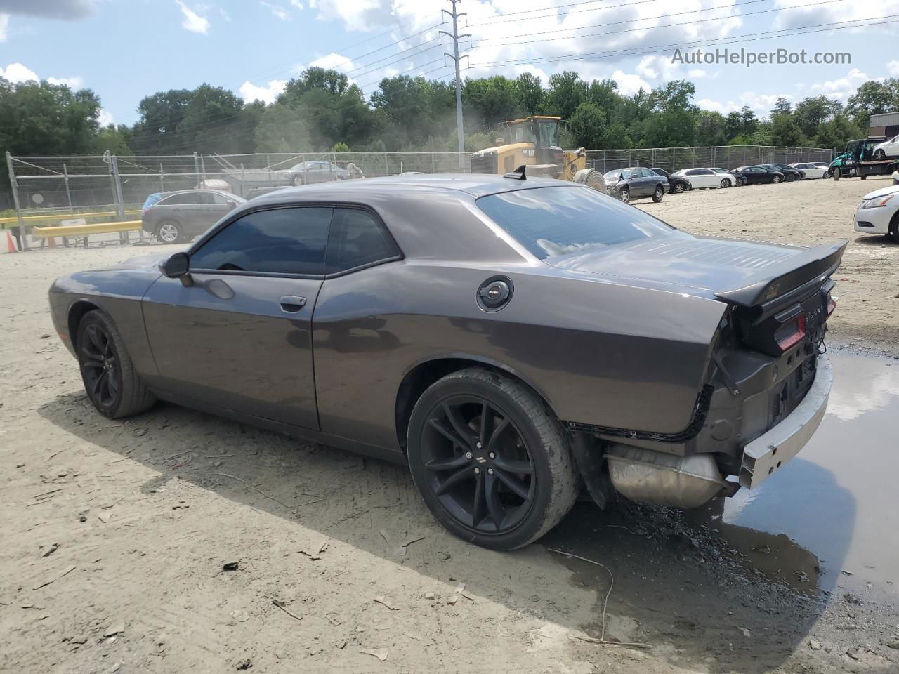 2017 Dodge Challenger Sxt Gray vin: 2C3CDZAG7HH600964