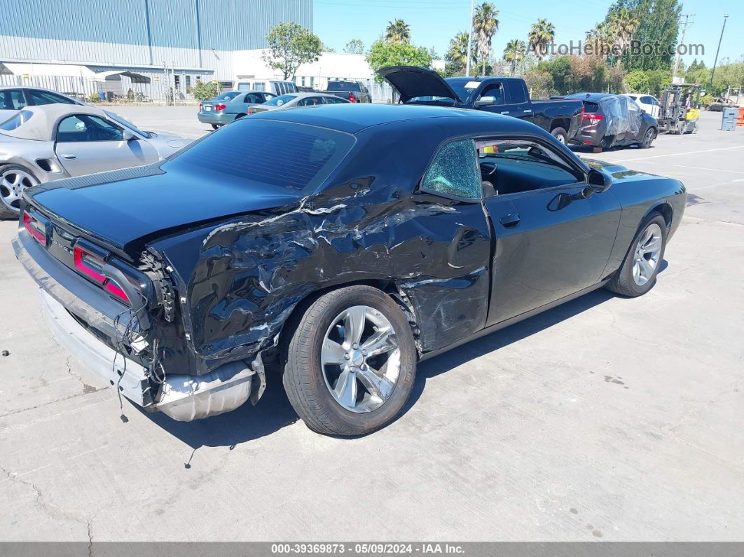 2017 Dodge Challenger Sxt Black vin: 2C3CDZAG7HH629249