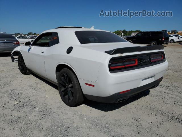 2018 Dodge Challenger Sxt White vin: 2C3CDZAG7JH142056