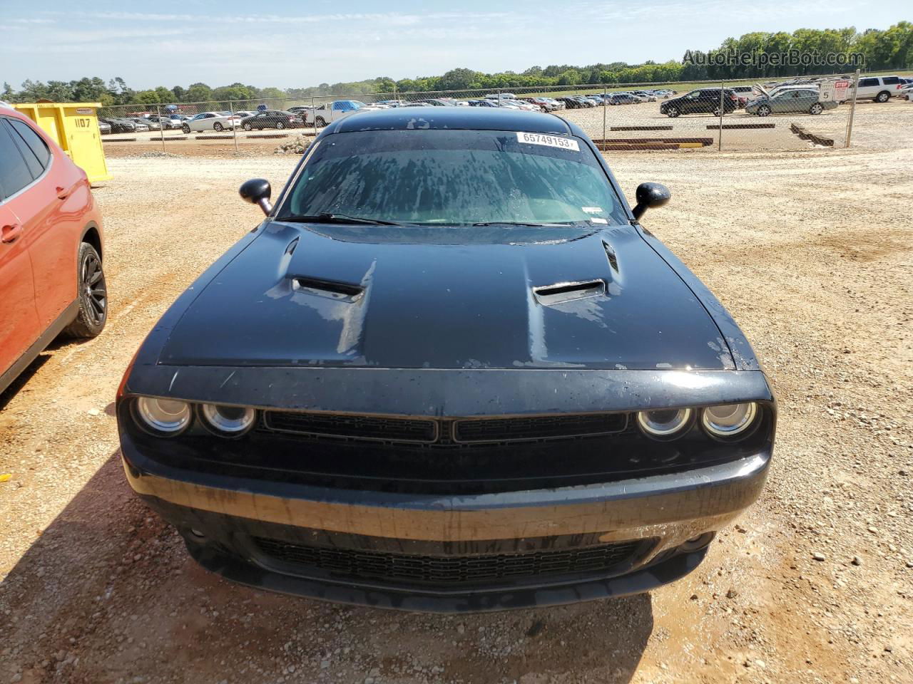 2018 Dodge Challenger Sxt Black vin: 2C3CDZAG7JH171704