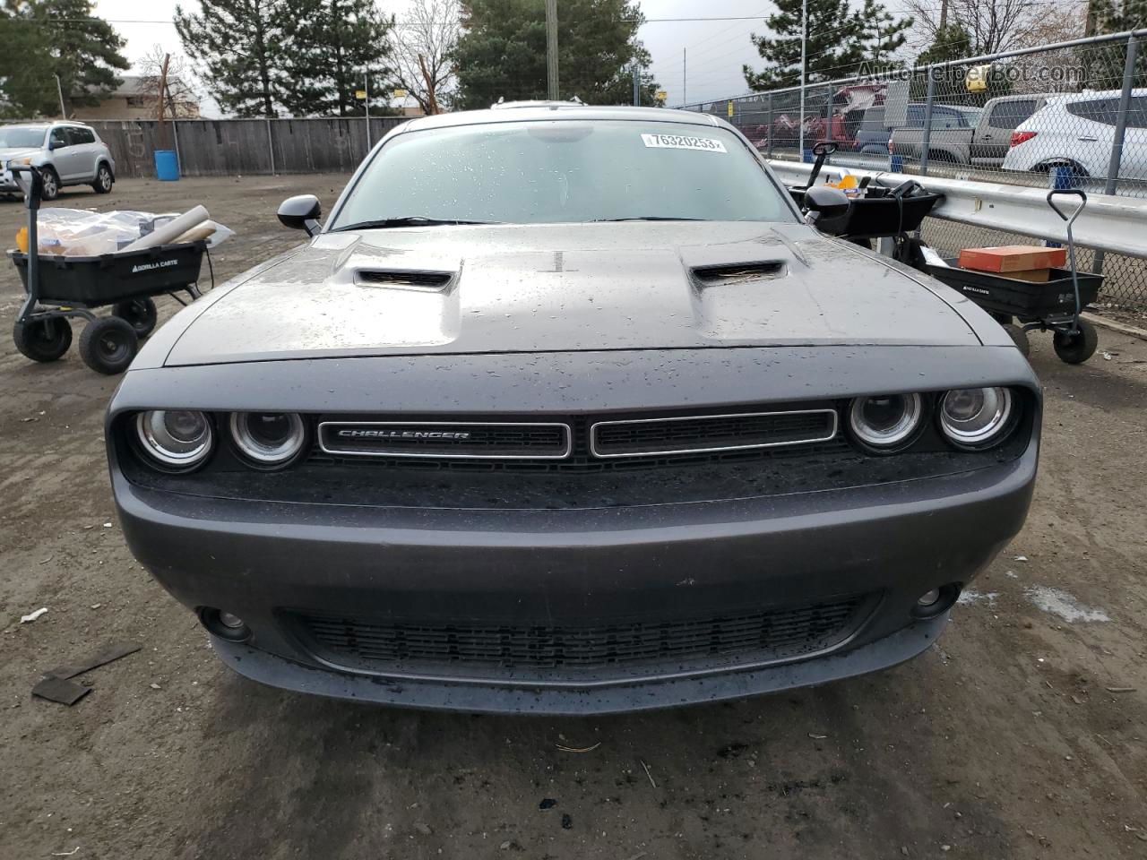 2018 Dodge Challenger Sxt Charcoal vin: 2C3CDZAG7JH183707