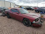 2018 Dodge Challenger Sxt Maroon vin: 2C3CDZAG7JH204958